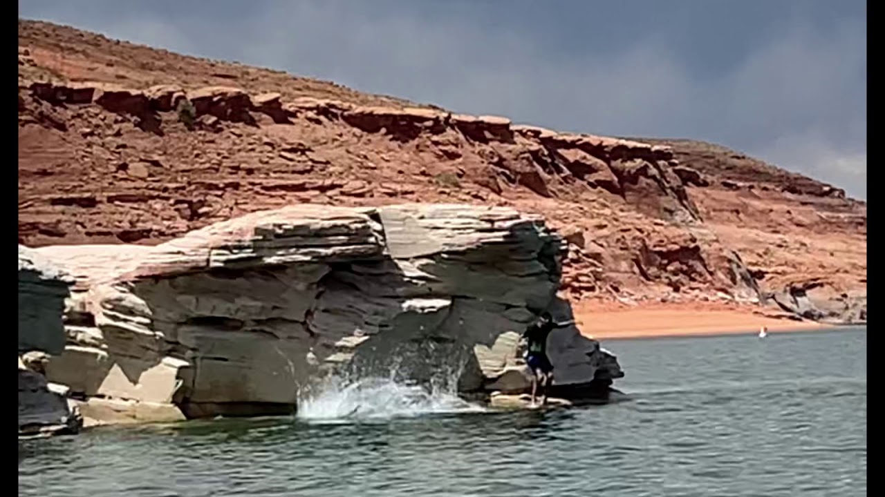 Lake Powell Cliff Jumping YouTube