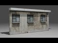 Modeling a 3d wall from a 2D image in Blender