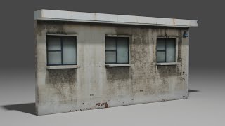 Modeling a 3d wall from a 2D image in Blender
