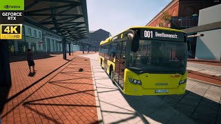 The Bus New Map Castrop-Rauxel Map | Narrow streets | Gameplay 4k