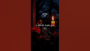 ولسوف يعطيك ربك فترضى… ارح قلبك♡| #قرآن #تلاوة_خاشعة #فارس_عباد #راحة_نفسية #تابعوني #اكسبلور #لايك