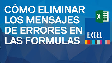 Cómo eliminar los mensajes de errores en las fórmulas en Excel 2010.Omitir filas ocultas en fórmulas