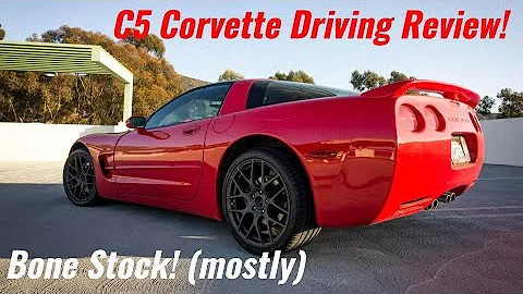 TONS OF FUN for under $15k?? - Stock C5 Corvette Driving Review! (6 Speed Manual)