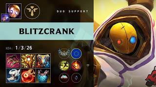 Blitzcrank Support vs Karma - EUW Challenger Patch 26.15