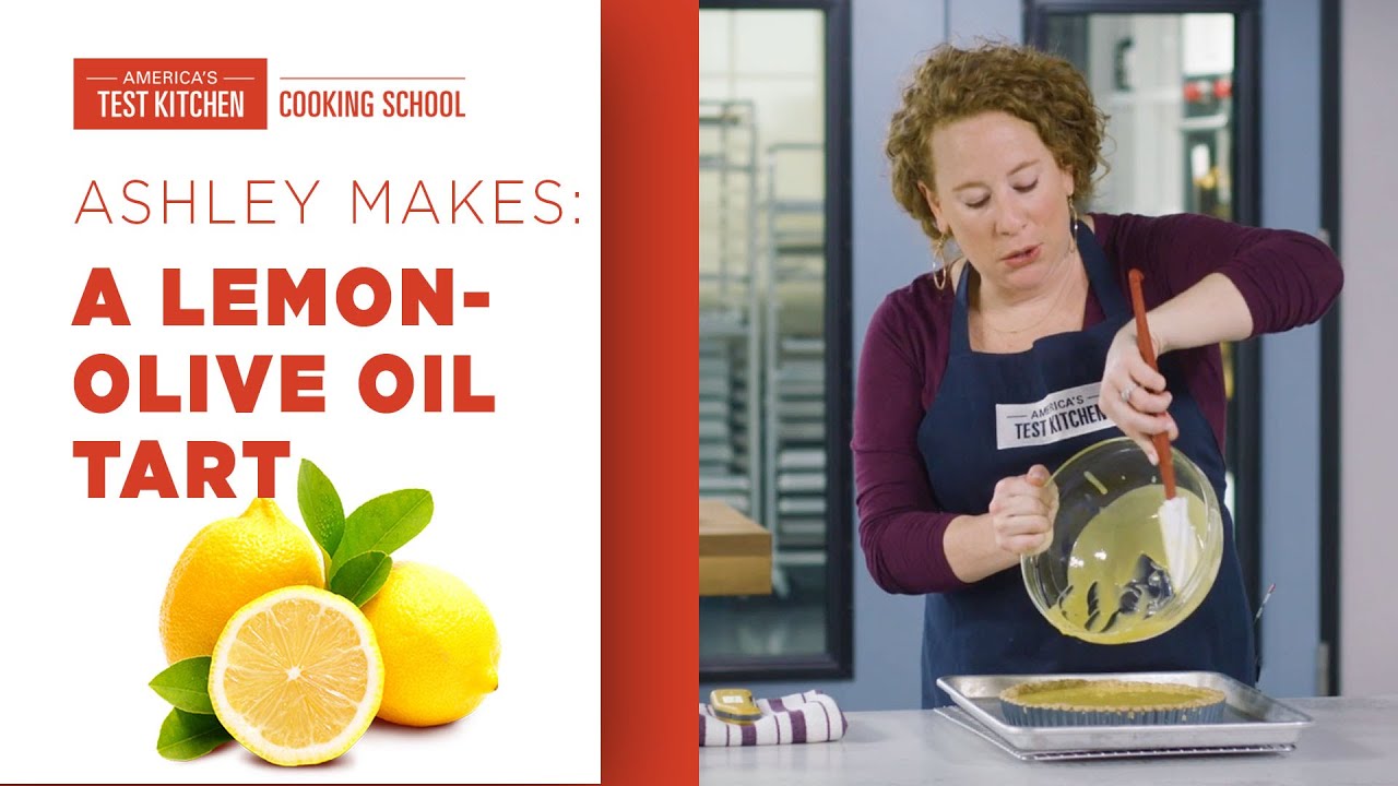 Learn to Make Lemon Olive Oil Tart with Ashley | America