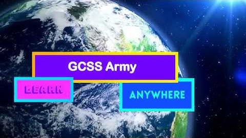 Easily Learn SAP GCSS Army