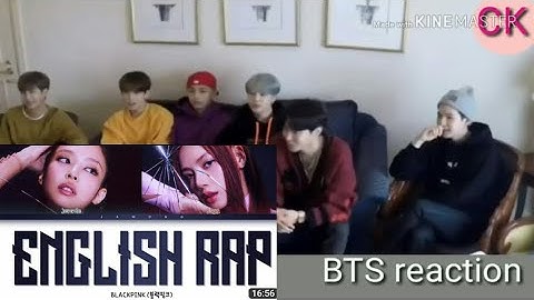 BTS Reaction to jenlisa Blackpink 