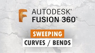 Curves and Bends in Fusion 360 - Extrude Along Path