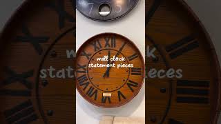 Statement wall clocks deserve a comeback @FutonlandVideo