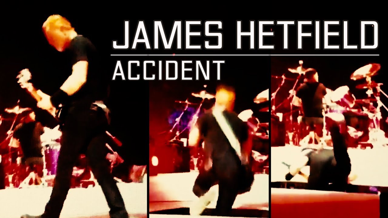 WITNESS James Hetfield from Metallica Falls / Accident in Ziggo Dome