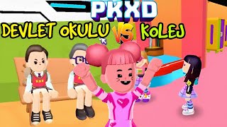 PK XD DEVLET OKULU VS KOLEJ ! İZLE VE SEÇİMİNİ YAP !! | PK XD MAYA