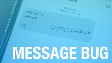 Messages "Effective Power" Bug