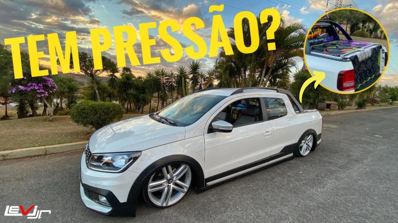 SAVEIRO CROSS COM SOM! Será que ficou bom? Mais de 30k 😱 