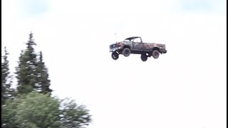 Launching Cars Off a Cliff for 4th of July, Alaska Reality NO Hollywood Drama