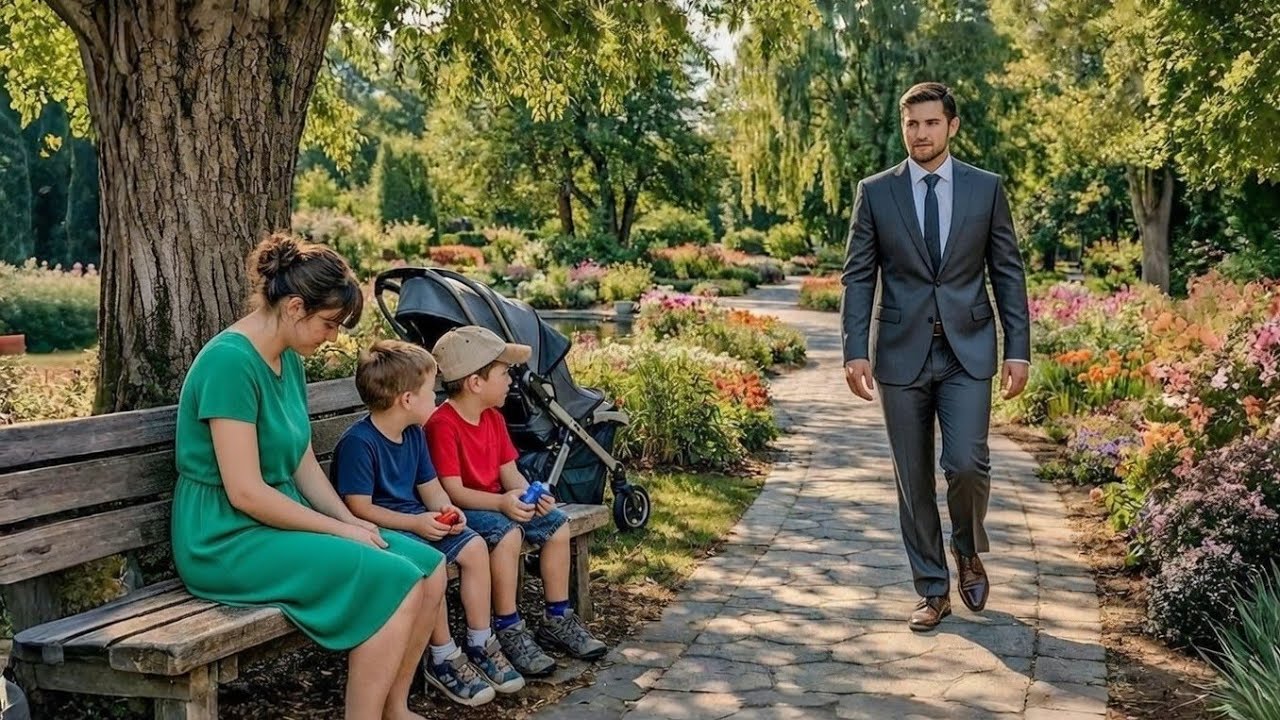 Millionär trifft Ex-Putzfrau im Park – Die Wahrheit ihrer Kinder verändert alles
