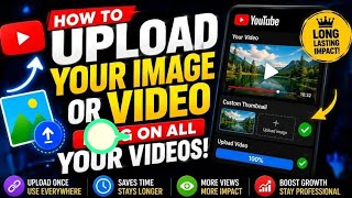 📱 STEP-BY-STEP: HOW TO UPLOAD AN IMAGE OR VIDEO ON ALL YOUR VIDEOS