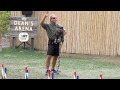 Having fun at JUMP! The Ultimate Dog Show