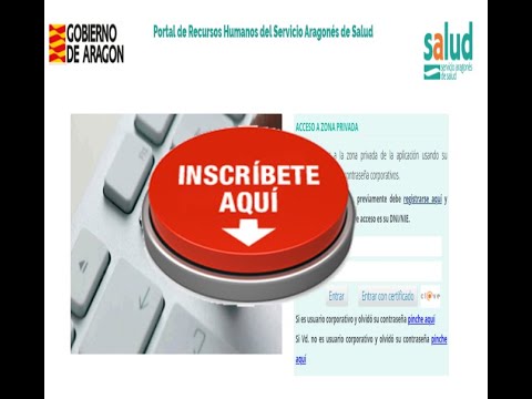 Tutorial INSCRIPCION BOLSA EMPLEO TEMPORAL SALUD