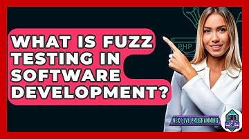 What Is Fuzz Testing In Software Development? - Next LVL Programming