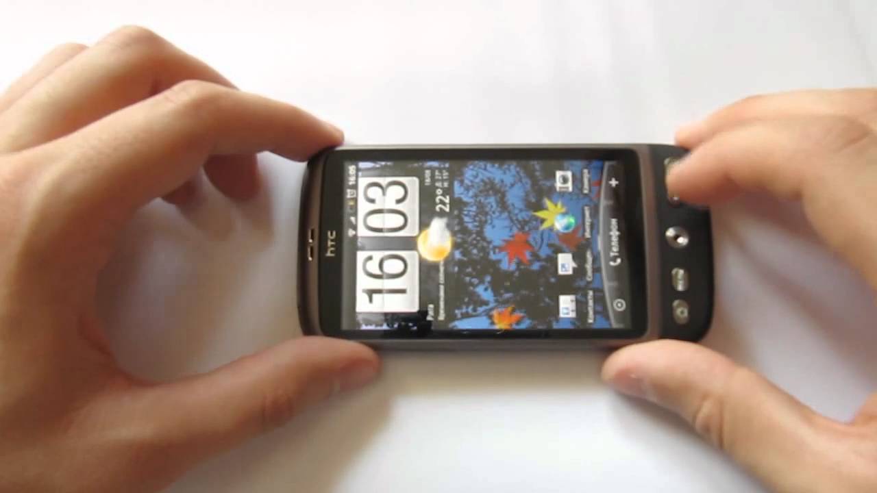 Обзор смартфона HTC Desire на базе Android 2.2