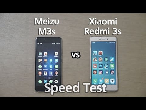 Meizu M3s vs Xiaomi Redmi 3s Speed Test #50 Indonesia