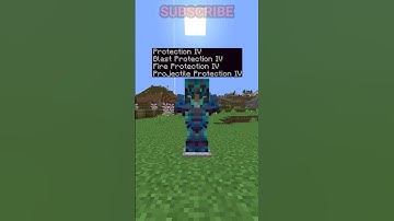 how to get GOD ARMOR in SURVIVAL MINECRAFT!