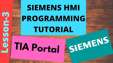 TIA Portal Tutorial | Add HMI and Communicate With PLC | Lesson-3 | English