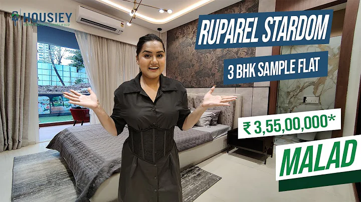 Ruparel Stardom Malad | 3 BHK Sample Flat Tour | Ruparel Realty Malad West