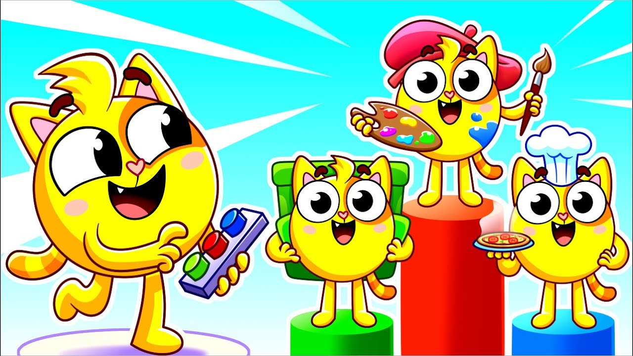 What Do You Want to Be?👷‍♀️🎨Fun Jobs for Kids | Kids Songs 🐱🐨🐰🦁 And Nursery Rhymes by Baby Zoo