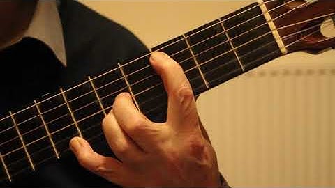 Study in E minor Op6 No.11 by Fernando Sor Guitar Tutorial Part Two