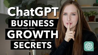 Chat GPT Hacks to GROW YOUR BUSINESS by Gillian Perkins 47,131 views 5 months ago 22 minutes