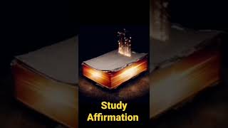 Study Affirmation | shortvideo viralshorts trendingshorts visualization affirmations