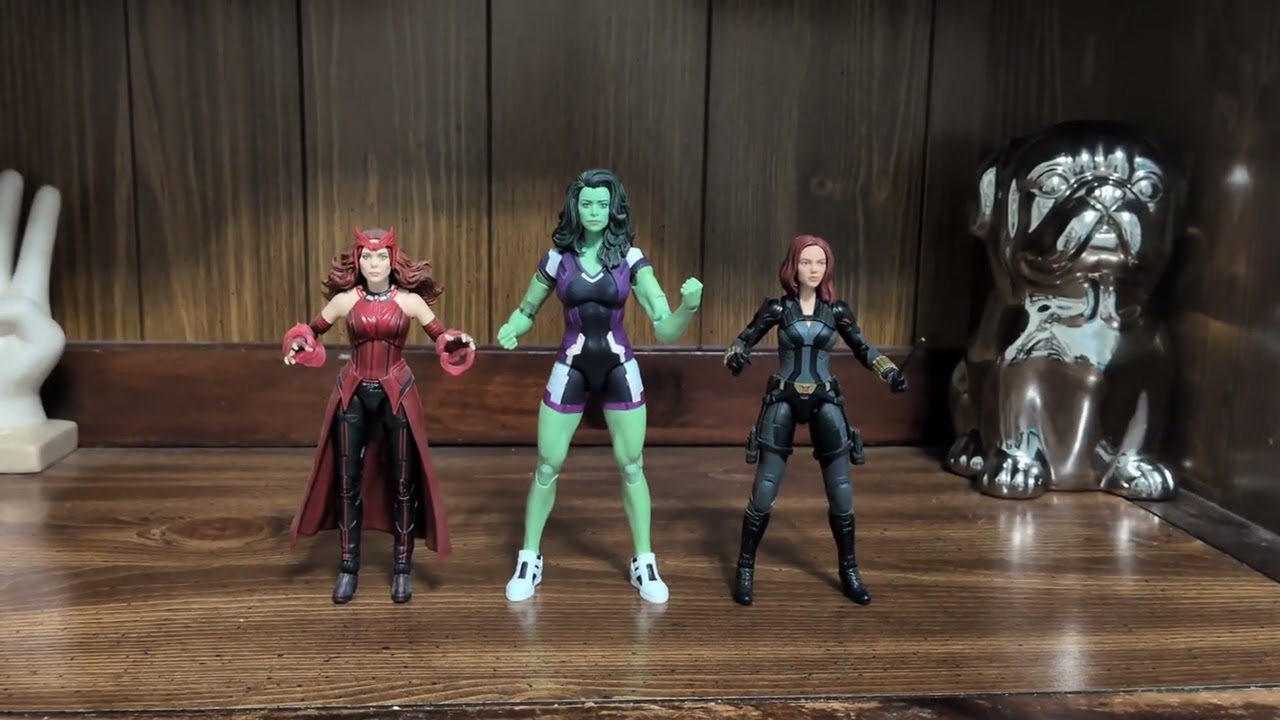 She-Hulk teams up with Black Widow and the Scarlet Witch 
