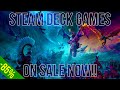 STOP Wasting Money on Full Priced Games! Here are 30 Games to Watch Out for your Steam Deck!