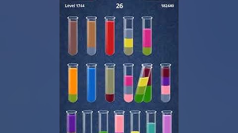 Water Sort : Puzzle game Level 1741 - 1750 Walkthrough | PuzzleChallenge ✔️