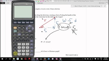 Physics 12 U3L1 The Work-Energy Theorem Part 1
