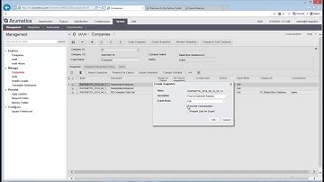 Preparing Your Acumatica Demo Data from a Snapshot