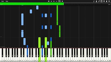 Chrono Trigger - Corridors of Time (Synthesia)