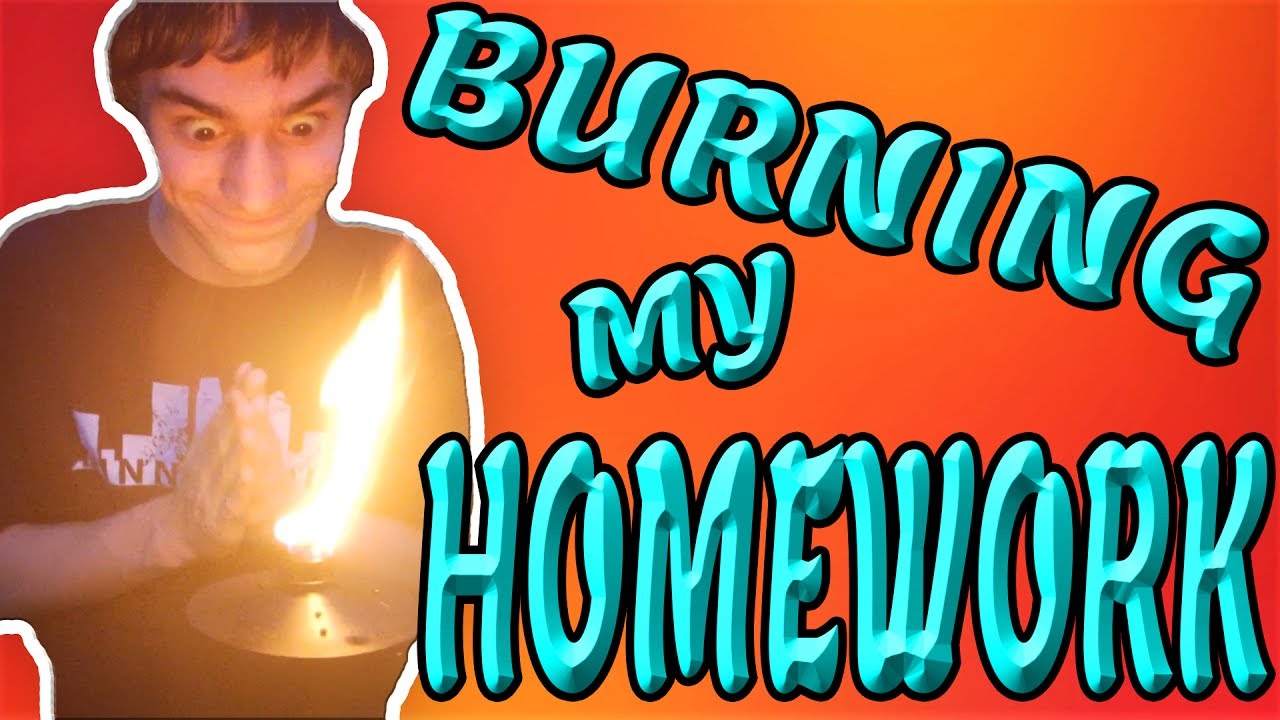 how to do homework when burnt out