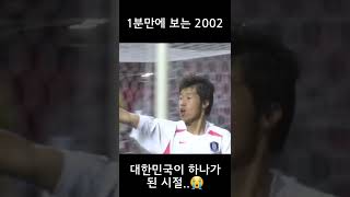 30초만에 보는 2002년 한일월드컵 대한민국 골 모음