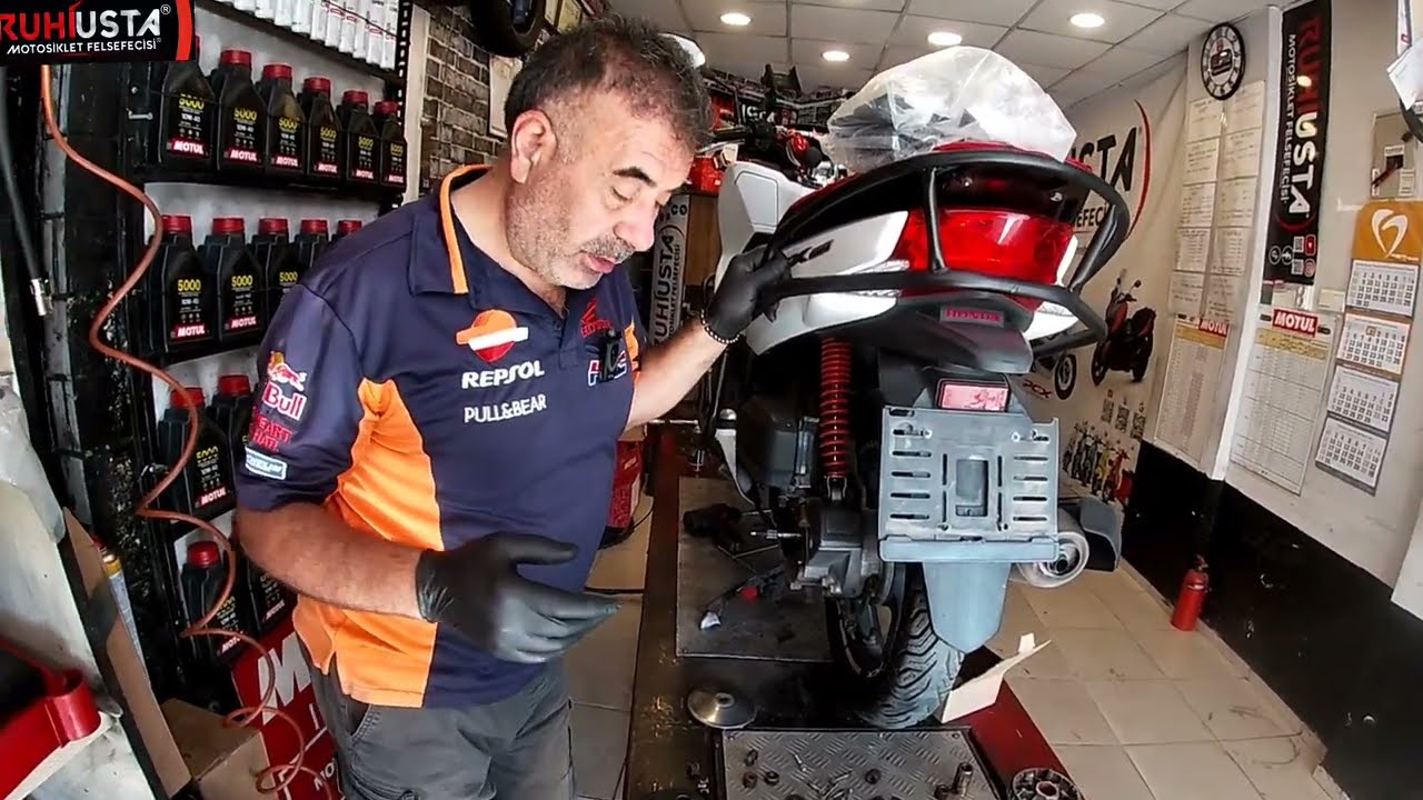 PCX MOTOR REVİZYONUNDA NELER DEĞİŞİYOR MALİYET NEDİR AYNİGÜNN TESLİM