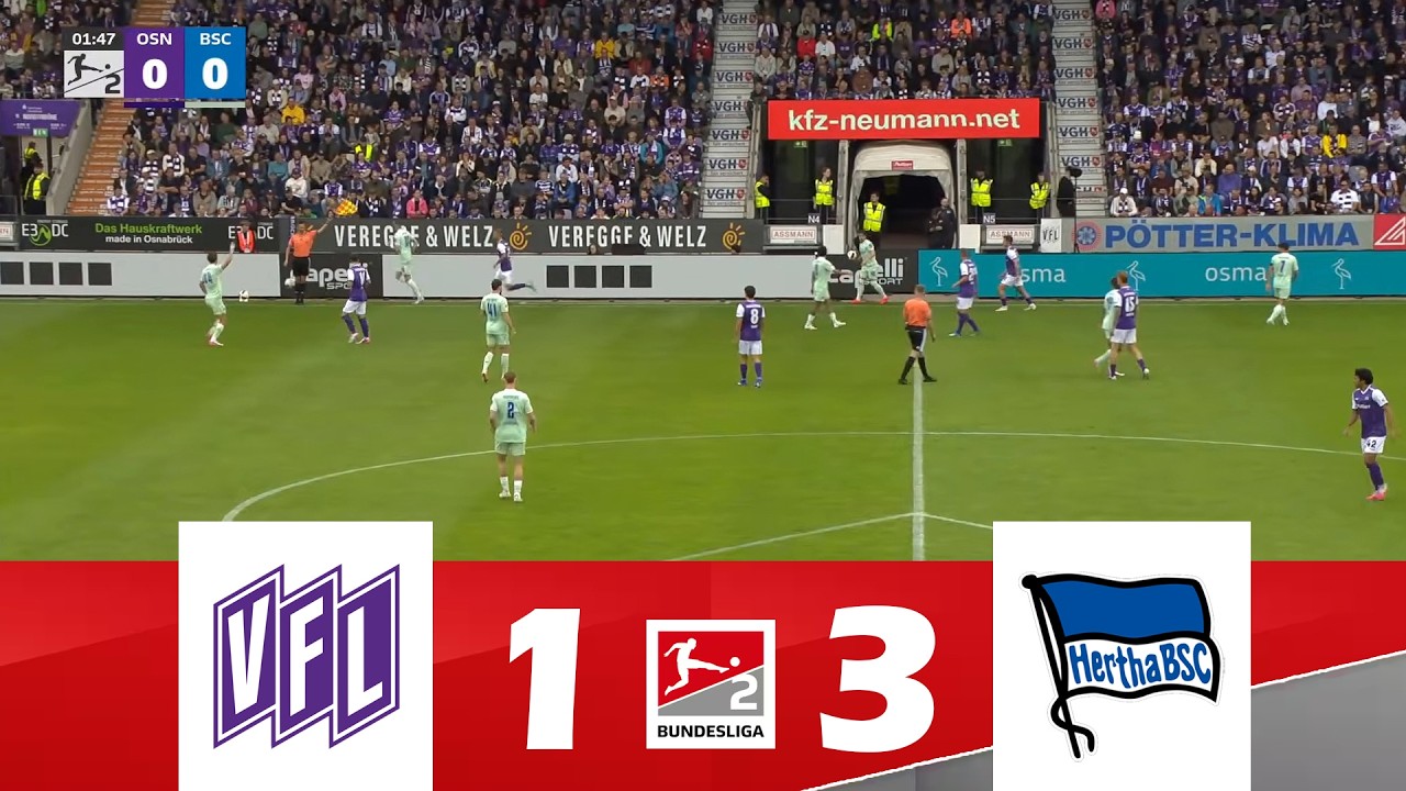 🔴[LIVE] VfL Osnabrück gegen Hertha BSC | 2. Bundesliga 2026/27 | Spiel heute live!