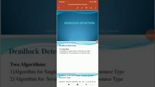 Famous deadlock detection algorithm for several instances of a resource type part 1 Net Worth