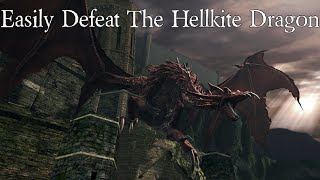 Easily Defeat the Hellkite Dragon DARK SOULS REMASTERED (#DarkSouls #BossFight #Guide)