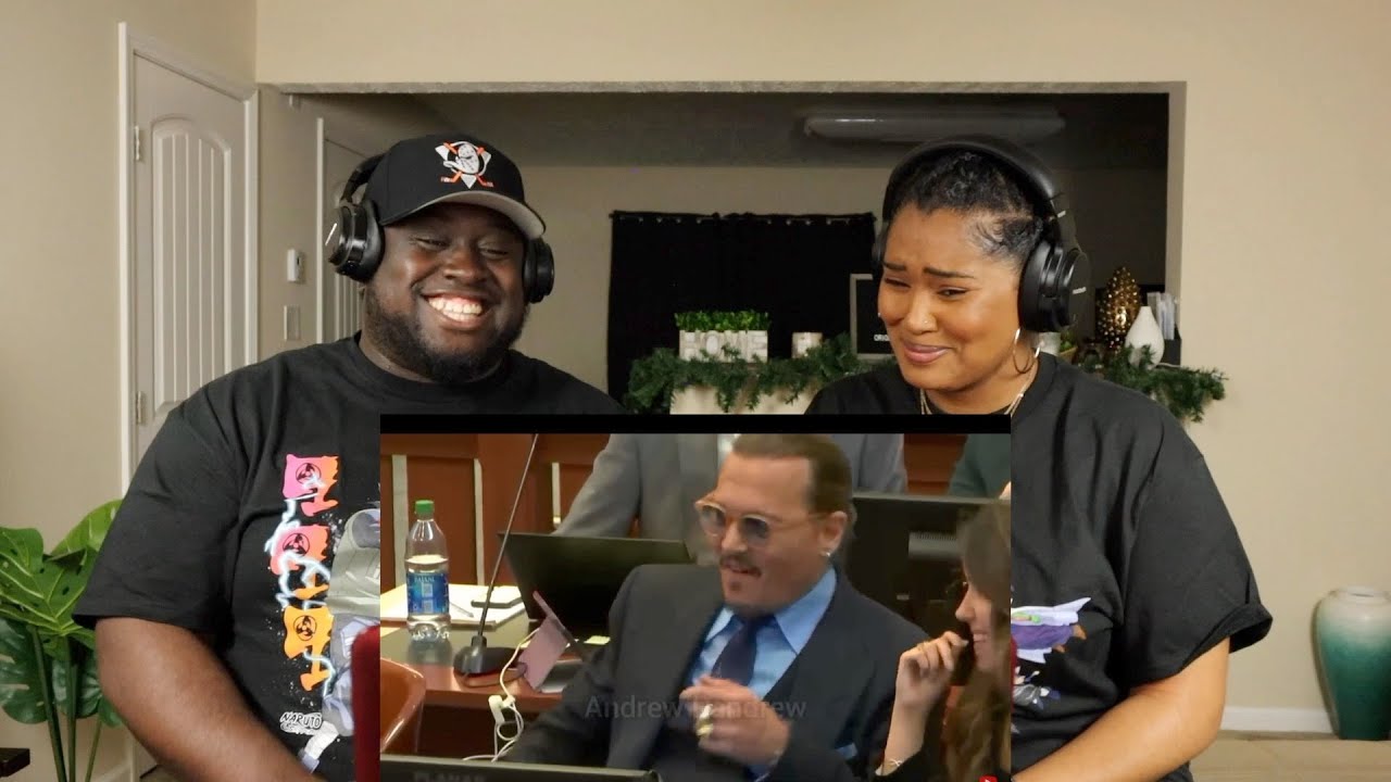 Johnny Depp Being Hilarious In Court (Part 4 ) | Kidd and Cee Reacts