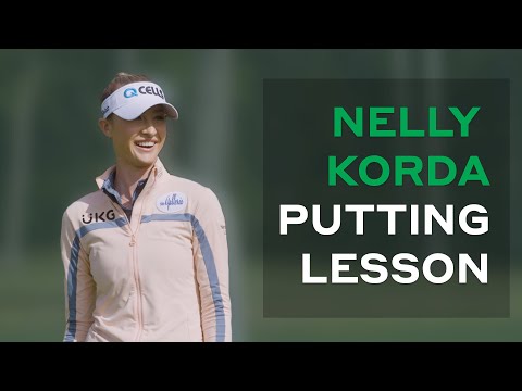 Nelly Korda on the secret to left-hand low putting | Pros Teaching Joes
