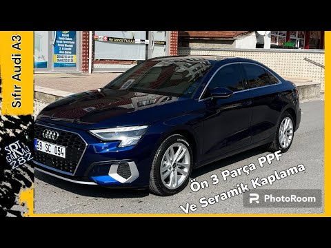 Sıfır ! Audi A3 Sedan’ı PPF Kaplama İle Koruma Altına Aldık 💪🏻