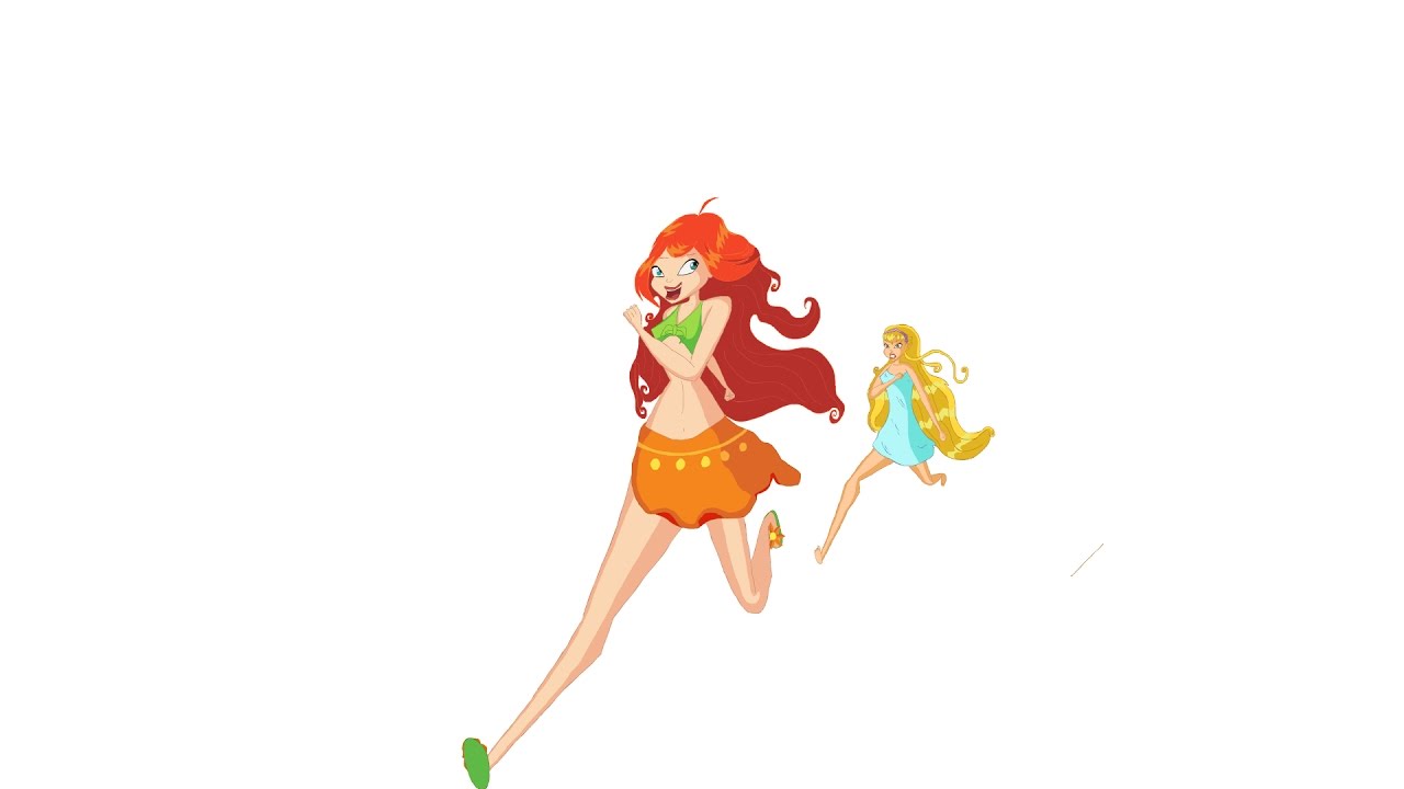 Winx Club 13th Anniversary drawing: Coloring (part 4 of 5)