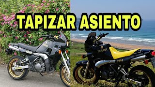 Cómo TAPIZAR ASIENTO de MOTO en CASA TU MISMO