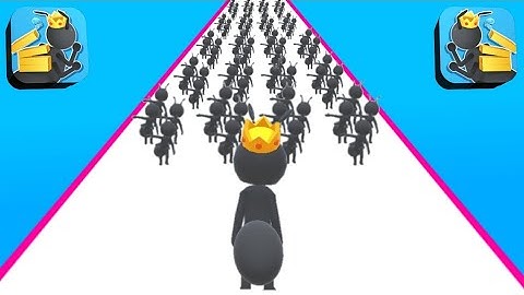 🐜✅Tiny run 3d | all levels gameplay new update - gameplay walkthrough android ios levels 🚗🆚🏃‍♀️🚗